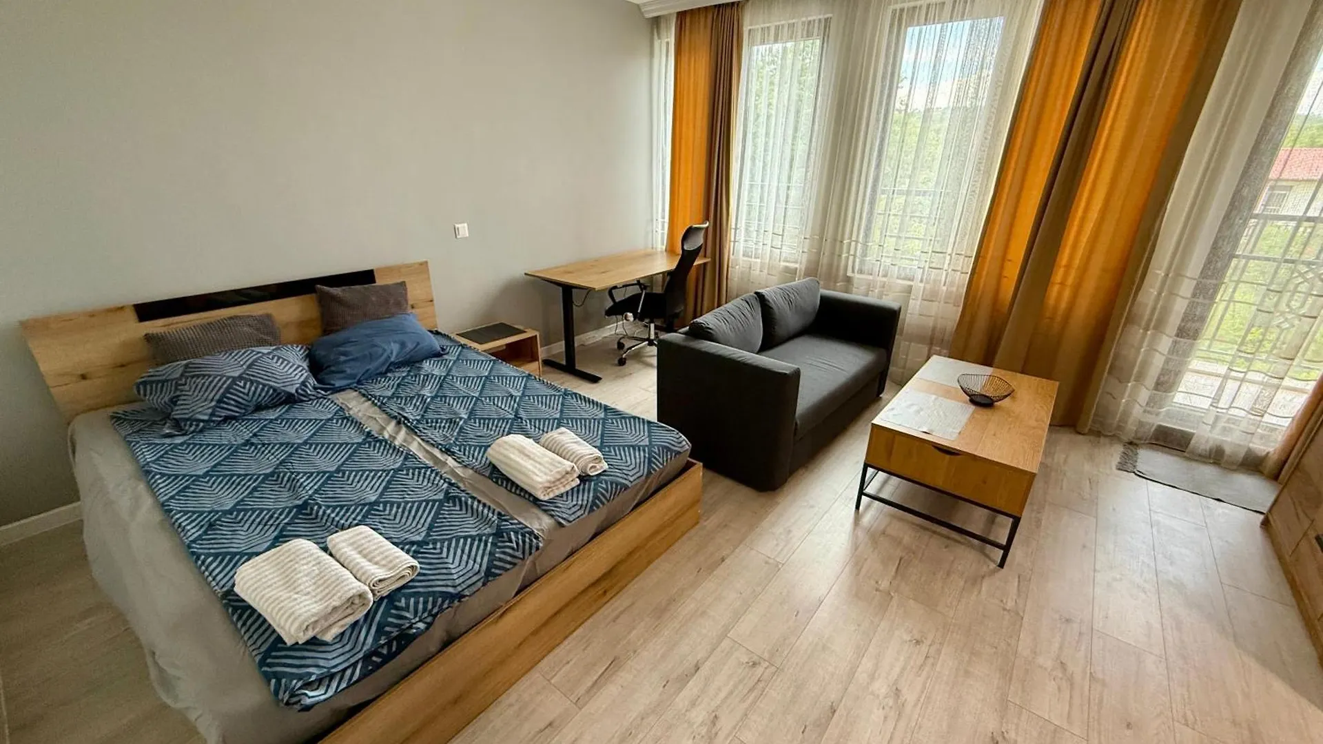 Work And Relax Studio In Green Life Beach Resort Szozopol Apartman